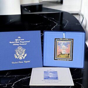 The Official 2006 US Congressional Holiday Ornament United States Capitol